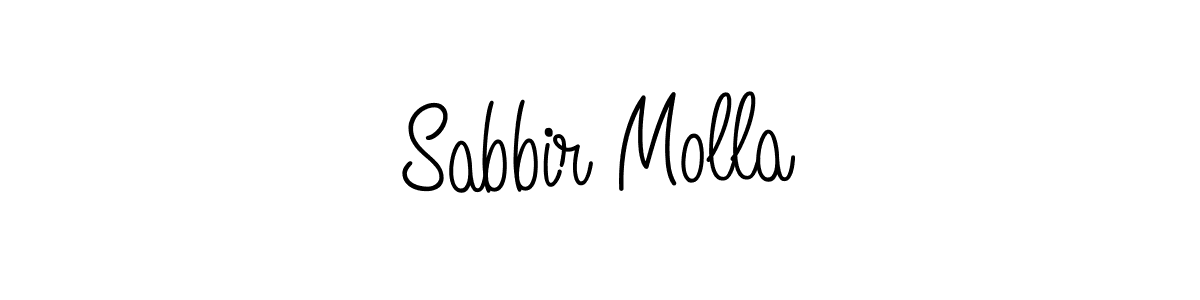 if you are searching for the best signature style for your name Sabbir Molla. so please give up your signature search. here we have designed multiple signature styles  using Angelique-Rose-font-FFP. Sabbir Molla signature style 5 images and pictures png