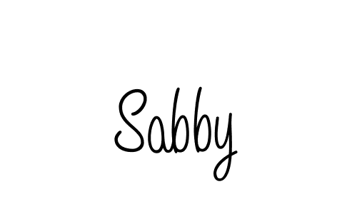 How to Draw Sabby signature style? Angelique-Rose-font-FFP is a latest design signature styles for name Sabby. Sabby signature style 5 images and pictures png