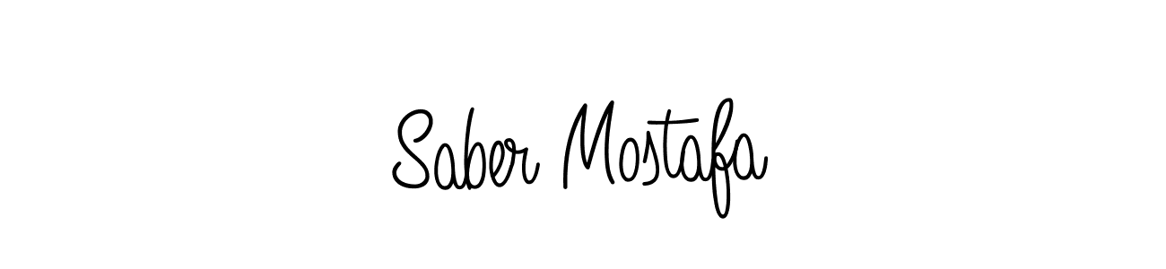 How to Draw Saber Mostafa signature style? Angelique-Rose-font-FFP is a latest design signature styles for name Saber Mostafa. Saber Mostafa signature style 5 images and pictures png