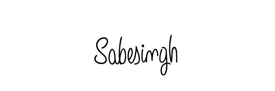 Sabesingh stylish signature style. Best Handwritten Sign (Angelique-Rose-font-FFP) for my name. Handwritten Signature Collection Ideas for my name Sabesingh. Sabesingh signature style 5 images and pictures png
