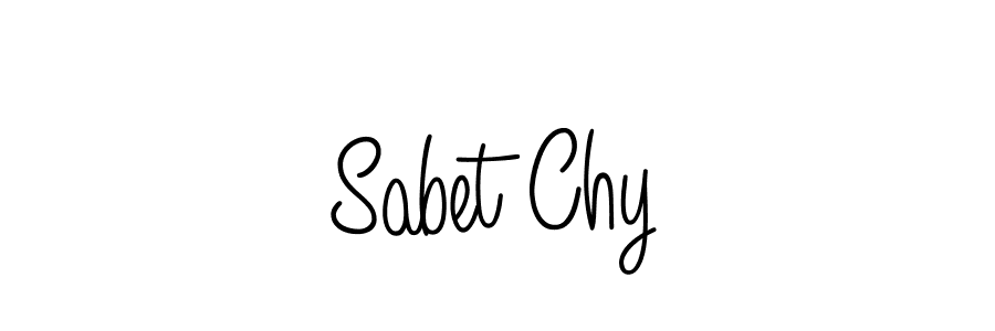 Create a beautiful signature design for name Sabet Chy. With this signature (Angelique-Rose-font-FFP) fonts, you can make a handwritten signature for free. Sabet Chy signature style 5 images and pictures png