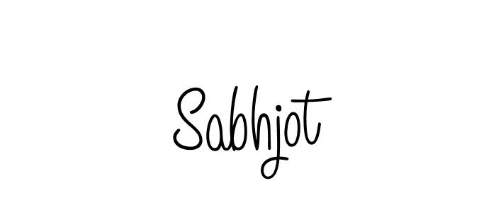 Once you've used our free online signature maker to create your best signature Angelique-Rose-font-FFP style, it's time to enjoy all of the benefits that Sabhjot name signing documents. Sabhjot signature style 5 images and pictures png