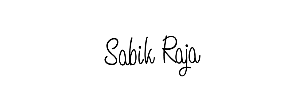 You should practise on your own different ways (Angelique-Rose-font-FFP) to write your name (Sabik Raja) in signature. don't let someone else do it for you. Sabik Raja signature style 5 images and pictures png