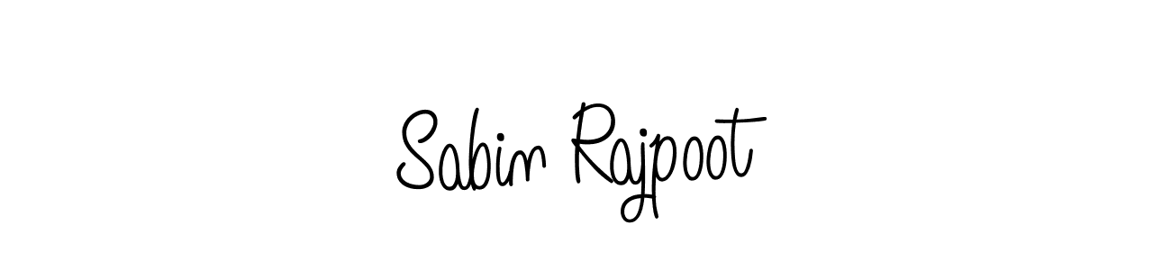 It looks lik you need a new signature style for name Sabin Rajpoot. Design unique handwritten (Angelique-Rose-font-FFP) signature with our free signature maker in just a few clicks. Sabin Rajpoot signature style 5 images and pictures png