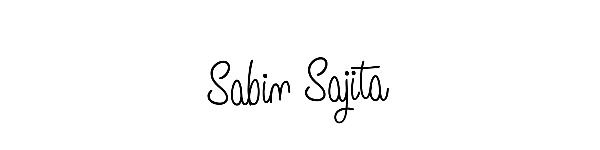 Make a short Sabin Sajita signature style. Manage your documents anywhere anytime using Angelique-Rose-font-FFP. Create and add eSignatures, submit forms, share and send files easily. Sabin Sajita signature style 5 images and pictures png