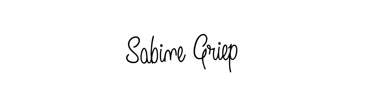 Best and Professional Signature Style for Sabine Griep. Angelique-Rose-font-FFP Best Signature Style Collection. Sabine Griep signature style 5 images and pictures png