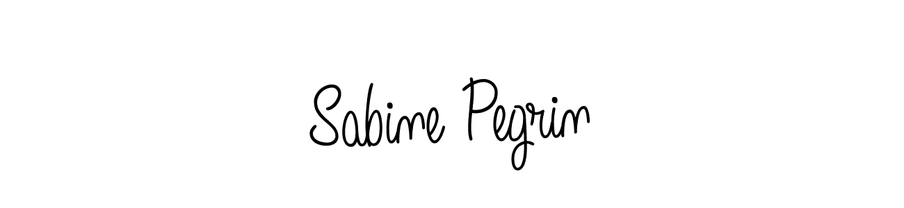 Check out images of Autograph of Sabine Pegrin name. Actor Sabine Pegrin Signature Style. Angelique-Rose-font-FFP is a professional sign style online. Sabine Pegrin signature style 5 images and pictures png