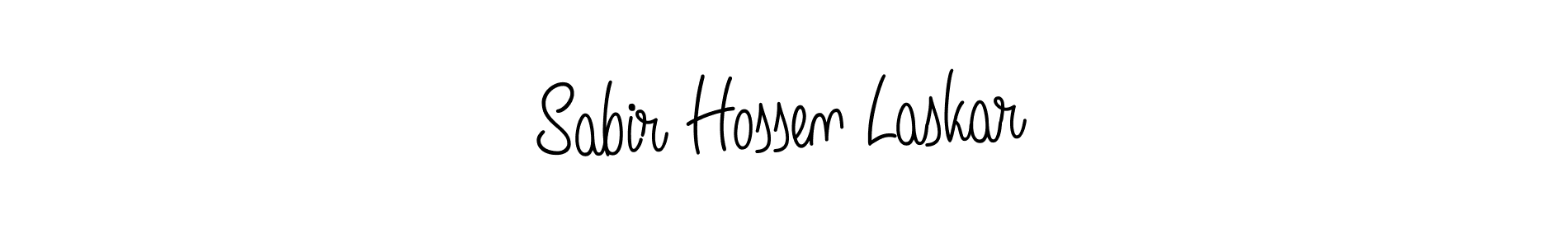 This is the best signature style for the Sabir Hossen Laskar name. Also you like these signature font (Angelique-Rose-font-FFP). Mix name signature. Sabir Hossen Laskar signature style 5 images and pictures png