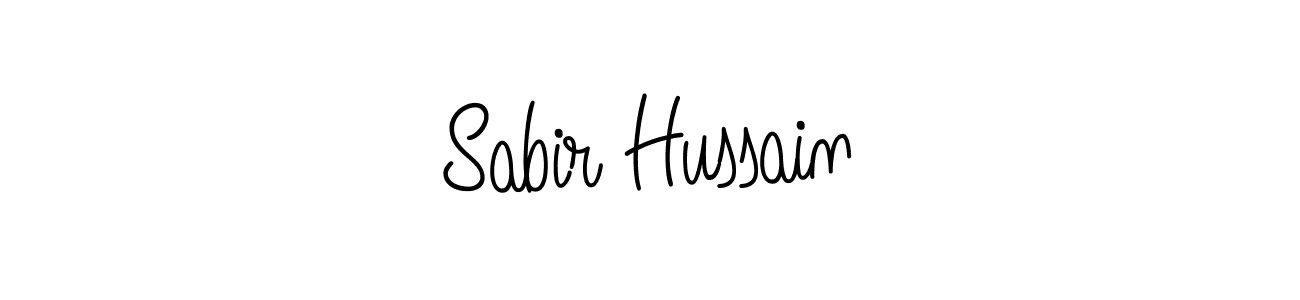 Make a short Sabir Hussain signature style. Manage your documents anywhere anytime using Angelique-Rose-font-FFP. Create and add eSignatures, submit forms, share and send files easily. Sabir Hussain signature style 5 images and pictures png