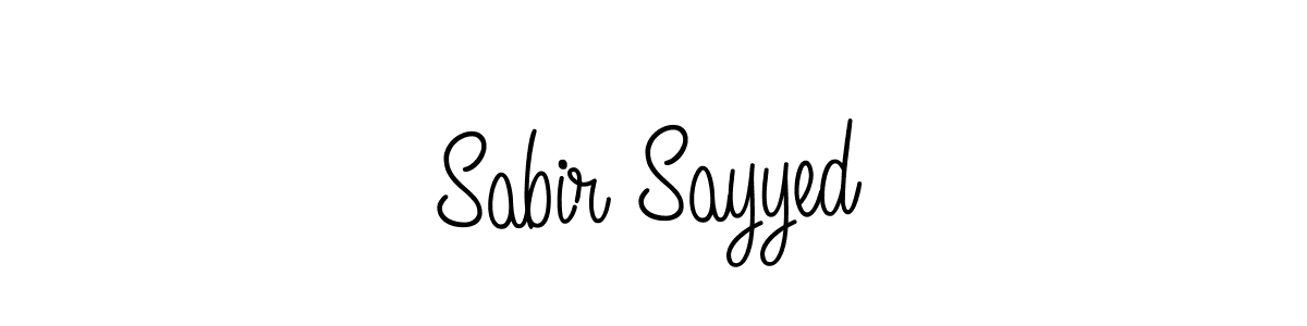 It looks lik you need a new signature style for name Sabir Sayyed. Design unique handwritten (Angelique-Rose-font-FFP) signature with our free signature maker in just a few clicks. Sabir Sayyed signature style 5 images and pictures png