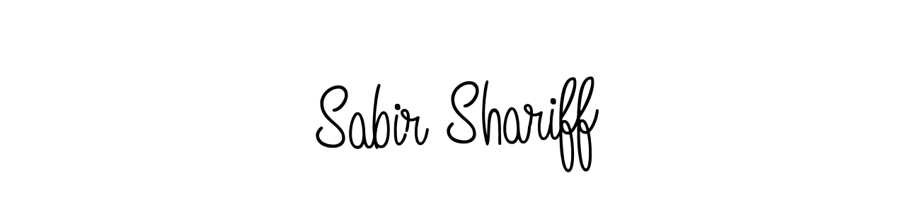 Once you've used our free online signature maker to create your best signature Angelique-Rose-font-FFP style, it's time to enjoy all of the benefits that Sabir Shariff name signing documents. Sabir Shariff signature style 5 images and pictures png