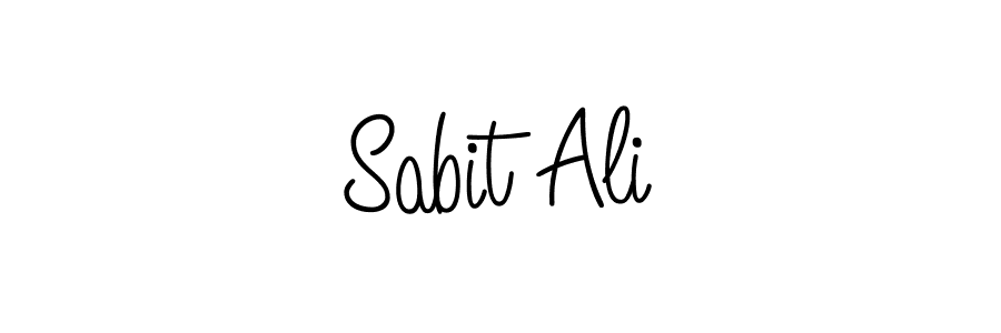 How to Draw Sabit Ali signature style? Angelique-Rose-font-FFP is a latest design signature styles for name Sabit Ali. Sabit Ali signature style 5 images and pictures png