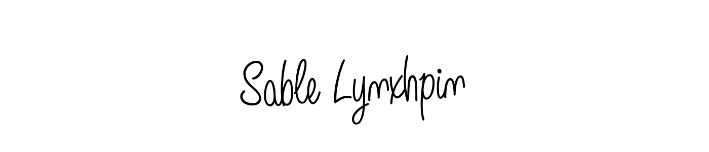 Create a beautiful signature design for name Sable Lynxhpin. With this signature (Angelique-Rose-font-FFP) fonts, you can make a handwritten signature for free. Sable Lynxhpin signature style 5 images and pictures png