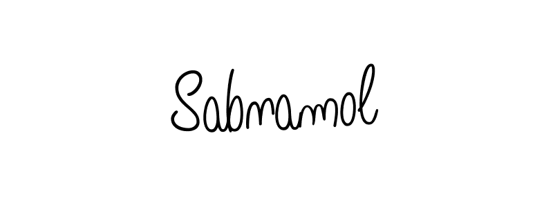 if you are searching for the best signature style for your name Sabnamol. so please give up your signature search. here we have designed multiple signature styles  using Angelique-Rose-font-FFP. Sabnamol signature style 5 images and pictures png