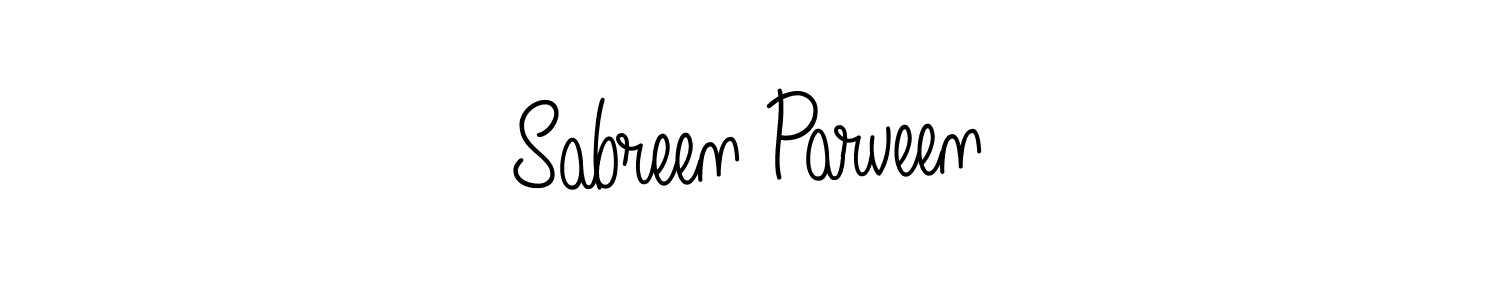 Once you've used our free online signature maker to create your best signature Angelique-Rose-font-FFP style, it's time to enjoy all of the benefits that Sabreen Parveen name signing documents. Sabreen Parveen signature style 5 images and pictures png