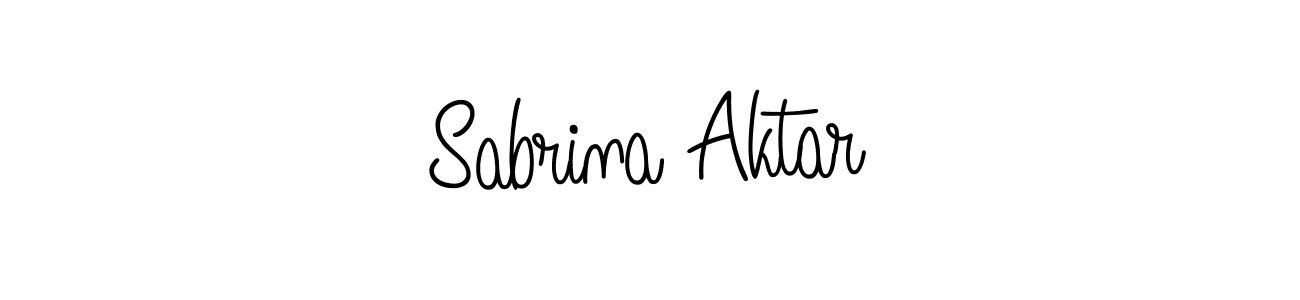 Best and Professional Signature Style for Sabrina Aktar. Angelique-Rose-font-FFP Best Signature Style Collection. Sabrina Aktar signature style 5 images and pictures png