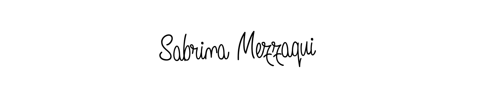 if you are searching for the best signature style for your name Sabrina Mezzaqui. so please give up your signature search. here we have designed multiple signature styles  using Angelique-Rose-font-FFP. Sabrina Mezzaqui signature style 5 images and pictures png