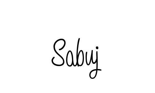 Make a short Sabuj signature style. Manage your documents anywhere anytime using Angelique-Rose-font-FFP. Create and add eSignatures, submit forms, share and send files easily. Sabuj signature style 5 images and pictures png