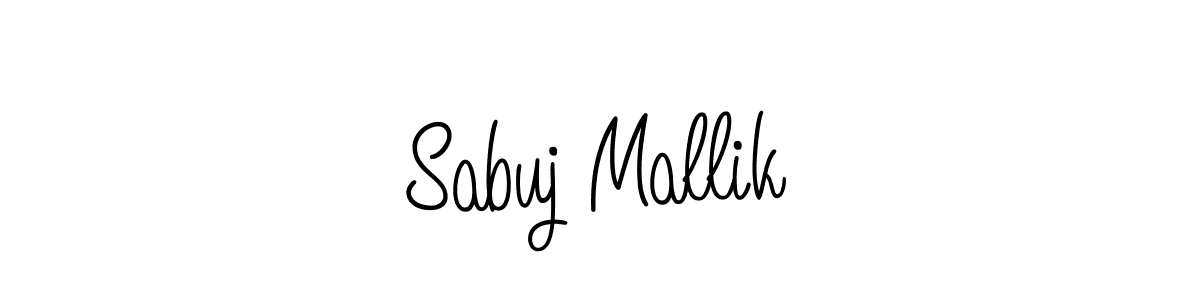 if you are searching for the best signature style for your name Sabuj Mallik. so please give up your signature search. here we have designed multiple signature styles  using Angelique-Rose-font-FFP. Sabuj Mallik signature style 5 images and pictures png