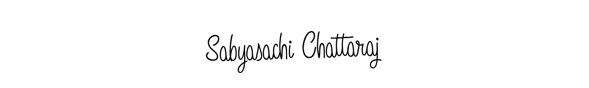 The best way (Angelique-Rose-font-FFP) to make a short signature is to pick only two or three words in your name. The name Sabyasachi Chattaraj include a total of six letters. For converting this name. Sabyasachi Chattaraj signature style 5 images and pictures png