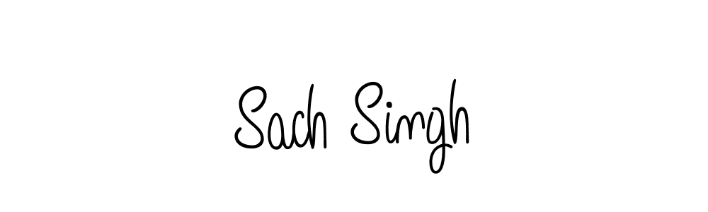 How to make Sach Singh signature? Angelique-Rose-font-FFP is a professional autograph style. Create handwritten signature for Sach Singh name. Sach Singh signature style 5 images and pictures png