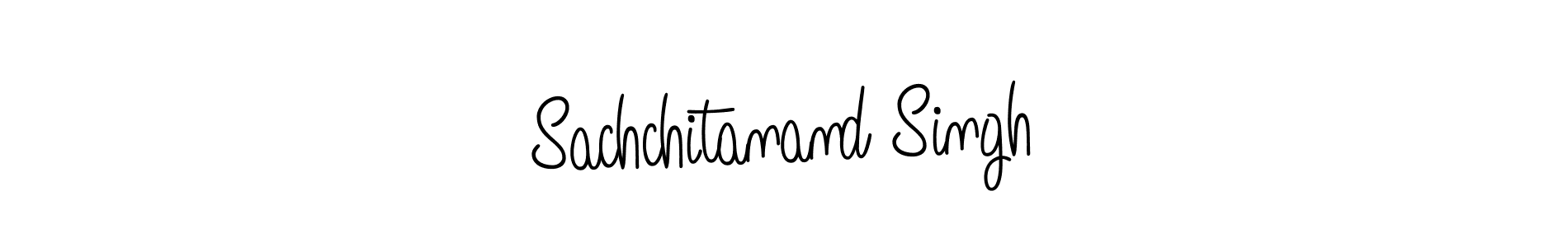 How to make Sachchitanand Singh name signature. Use Angelique-Rose-font-FFP style for creating short signs online. This is the latest handwritten sign. Sachchitanand Singh signature style 5 images and pictures png