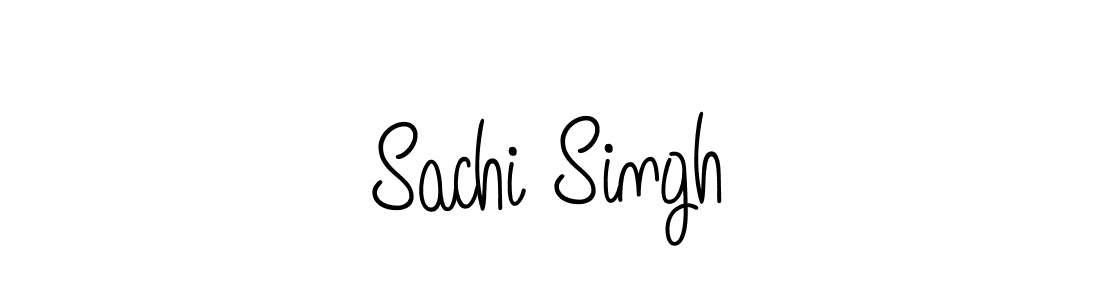 How to make Sachi Singh name signature. Use Angelique-Rose-font-FFP style for creating short signs online. This is the latest handwritten sign. Sachi Singh signature style 5 images and pictures png
