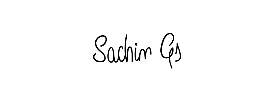 if you are searching for the best signature style for your name Sachin Gs. so please give up your signature search. here we have designed multiple signature styles  using Angelique-Rose-font-FFP. Sachin Gs signature style 5 images and pictures png