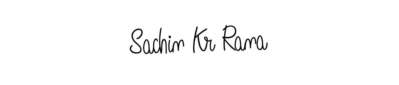 if you are searching for the best signature style for your name Sachin Kr Rana. so please give up your signature search. here we have designed multiple signature styles  using Angelique-Rose-font-FFP. Sachin Kr Rana signature style 5 images and pictures png