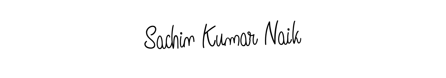 Design your own signature with our free online signature maker. With this signature software, you can create a handwritten (Angelique-Rose-font-FFP) signature for name Sachin Kumar Naik. Sachin Kumar Naik signature style 5 images and pictures png