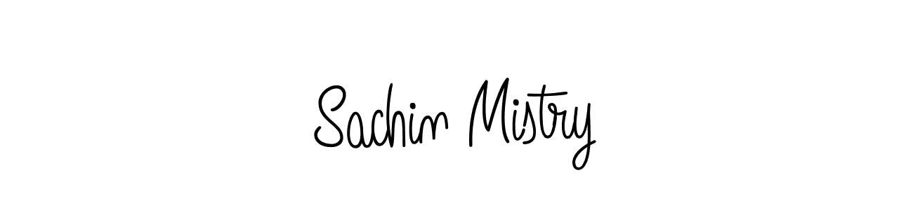 The best way (Angelique-Rose-font-FFP) to make a short signature is to pick only two or three words in your name. The name Sachin Mistry include a total of six letters. For converting this name. Sachin Mistry signature style 5 images and pictures png