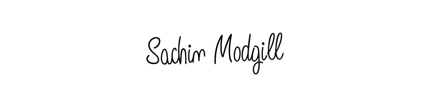 Here are the top 10 professional signature styles for the name Sachin Modgill. These are the best autograph styles you can use for your name. Sachin Modgill signature style 5 images and pictures png