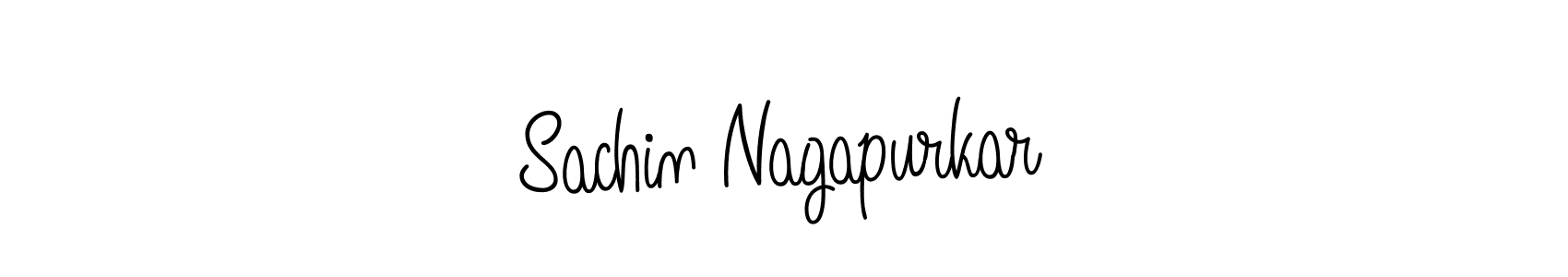 Sachin Nagapurkar stylish signature style. Best Handwritten Sign (Angelique-Rose-font-FFP) for my name. Handwritten Signature Collection Ideas for my name Sachin Nagapurkar. Sachin Nagapurkar signature style 5 images and pictures png