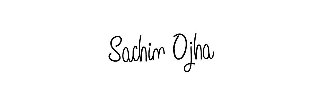 How to make Sachin Ojha signature? Angelique-Rose-font-FFP is a professional autograph style. Create handwritten signature for Sachin Ojha name. Sachin Ojha signature style 5 images and pictures png