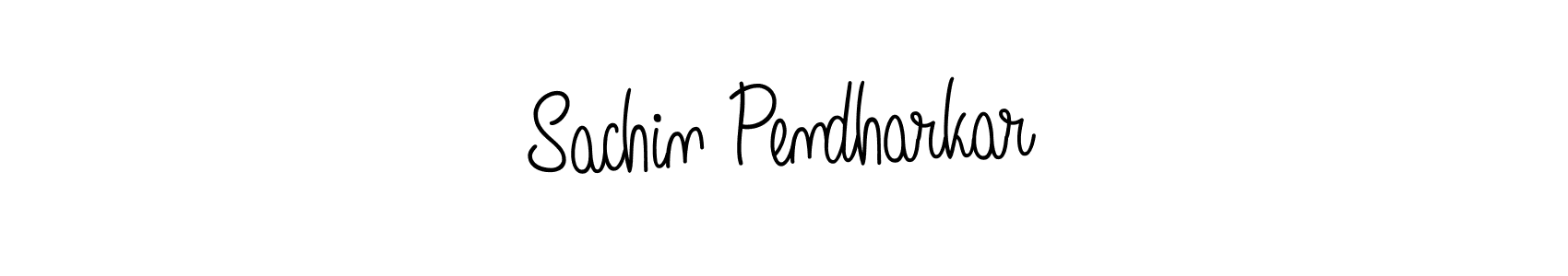 Make a short Sachin Pendharkar signature style. Manage your documents anywhere anytime using Angelique-Rose-font-FFP. Create and add eSignatures, submit forms, share and send files easily. Sachin Pendharkar signature style 5 images and pictures png