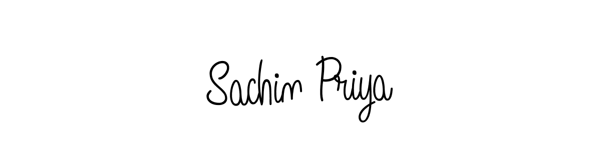 Check out images of Autograph of Sachin Priya name. Actor Sachin Priya Signature Style. Angelique-Rose-font-FFP is a professional sign style online. Sachin Priya signature style 5 images and pictures png