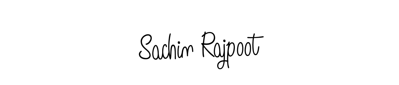 Make a beautiful signature design for name Sachin Rajpoot. With this signature (Angelique-Rose-font-FFP) style, you can create a handwritten signature for free. Sachin Rajpoot signature style 5 images and pictures png