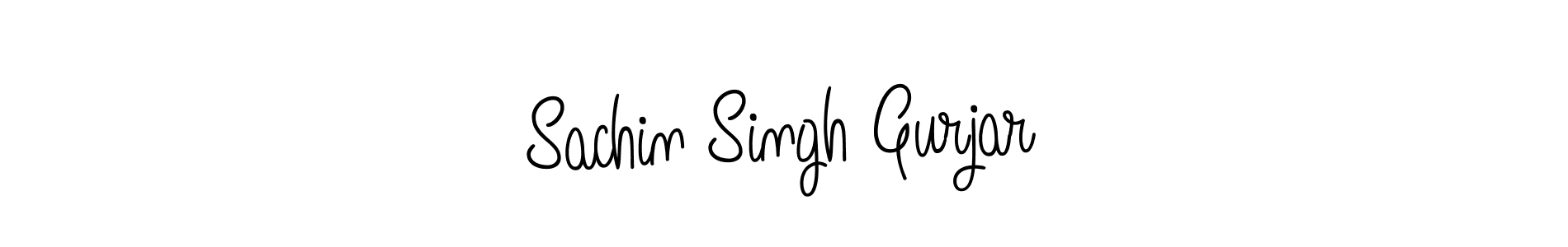 How to Draw Sachin Singh Gurjar signature style? Angelique-Rose-font-FFP is a latest design signature styles for name Sachin Singh Gurjar. Sachin Singh Gurjar signature style 5 images and pictures png