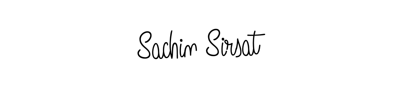 Create a beautiful signature design for name Sachin Sirsat. With this signature (Angelique-Rose-font-FFP) fonts, you can make a handwritten signature for free. Sachin Sirsat signature style 5 images and pictures png