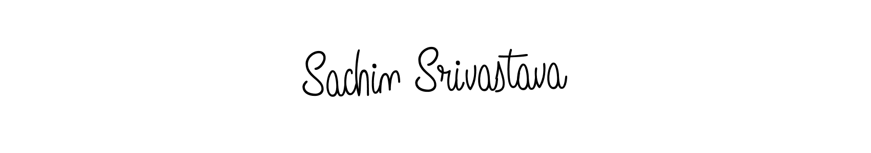 Sachin Srivastava stylish signature style. Best Handwritten Sign (Angelique-Rose-font-FFP) for my name. Handwritten Signature Collection Ideas for my name Sachin Srivastava. Sachin Srivastava signature style 5 images and pictures png
