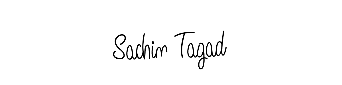 Check out images of Autograph of Sachin Tagad name. Actor Sachin Tagad Signature Style. Angelique-Rose-font-FFP is a professional sign style online. Sachin Tagad signature style 5 images and pictures png