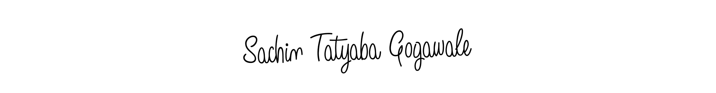 Make a beautiful signature design for name Sachin Tatyaba Gogawale. Use this online signature maker to create a handwritten signature for free. Sachin Tatyaba Gogawale signature style 5 images and pictures png