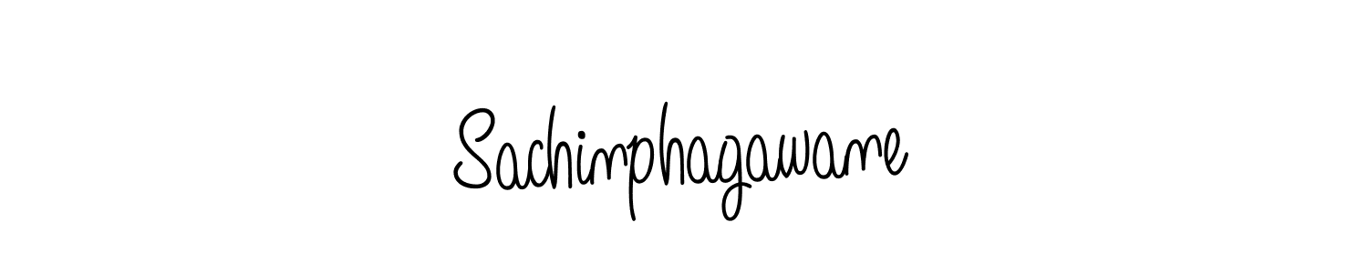 You should practise on your own different ways (Angelique-Rose-font-FFP) to write your name (Sachinphagawane) in signature. don't let someone else do it for you. Sachinphagawane signature style 5 images and pictures png