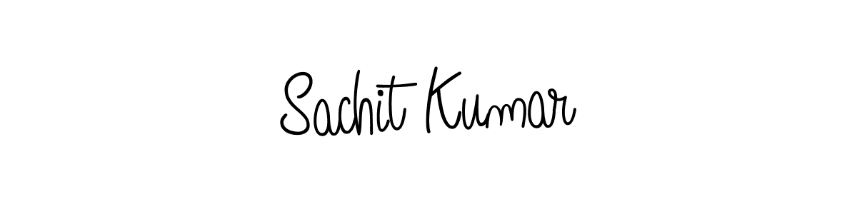 How to make Sachit Kumar name signature. Use Angelique-Rose-font-FFP style for creating short signs online. This is the latest handwritten sign. Sachit Kumar signature style 5 images and pictures png