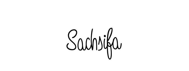 Make a beautiful signature design for name Sachsifa. With this signature (Angelique-Rose-font-FFP) style, you can create a handwritten signature for free. Sachsifa signature style 5 images and pictures png