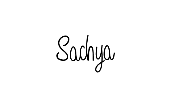 Make a beautiful signature design for name Sachya. Use this online signature maker to create a handwritten signature for free. Sachya signature style 5 images and pictures png