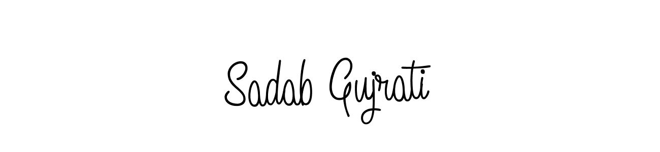 See photos of Sadab Gujrati official signature by Spectra . Check more albums & portfolios. Read reviews & check more about Angelique-Rose-font-FFP font. Sadab Gujrati signature style 5 images and pictures png