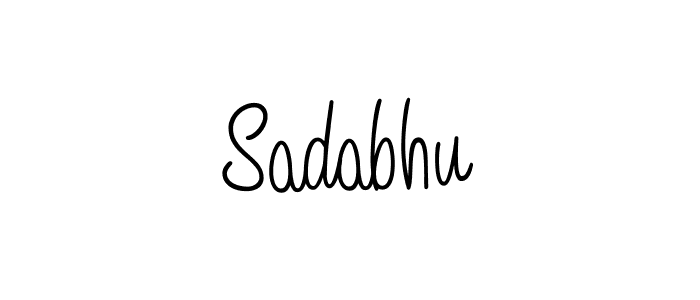 You can use this online signature creator to create a handwritten signature for the name Sadabhu. This is the best online autograph maker. Sadabhu signature style 5 images and pictures png