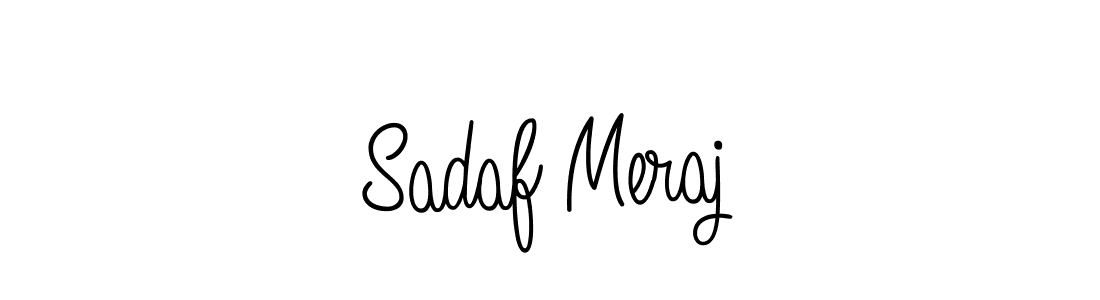 Similarly Angelique-Rose-font-FFP is the best handwritten signature design. Signature creator online .You can use it as an online autograph creator for name Sadaf Meraj. Sadaf Meraj signature style 5 images and pictures png