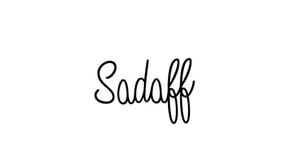 Best and Professional Signature Style for Sadaff. Angelique-Rose-font-FFP Best Signature Style Collection. Sadaff signature style 5 images and pictures png